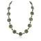 Navajo Native American Bloodstone and Hematite Sterling Silver Necklace Navajo Native American Bloodstone and Hematite Sterling Silver Necklace