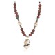 .925 Sterling Silver Certified Authentic Navajo White Howlite Jasper Native American Necklace 750227-2 .925 Sterling Silver Certified Authentic Navajo White Howlite Jasper Native American Necklace 750227-2