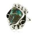 925 Sterling Silver Handmade Natural Turquoise Navajo Native American Ring 17000-5