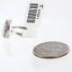 .925 Sterling Silver Handmade Certified Authentic Navajo BATLE MOUNTAIN Turquoise Native American Ring  390761166055