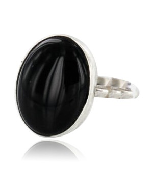 .925 Sterling Silver Handmade Certified Authentic Navajo BLACK ONYX Native American Ring  371062818230