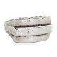 925 Sterling Silver Handmade Certified Authentic Navajo Native American Ring  24433-1