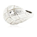 .925 Sterling Silver Handmade Certified Authentic Navajo Native American Ring  26104-2