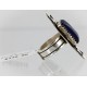 .925 Sterling Silver Handmade Certified Authentic Navajo Natural LAPIS Native American Ring  371068622470