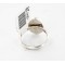 .925 Sterling Silver Handmade Certified Authentic Navajo Natural Spiny Oyster Native American Ring  371060386785