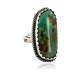.925 Sterling Silver Handmade Certified Authentic Navajo Natural Turquoise Native American Ring 16741-26 .925 Sterling Silver Handmade Certified Authentic Navajo Natural Turquoise Native American Ring 16741-26