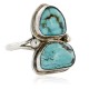 .925 Sterling Silver Handmade Certified Authentic Navajo Natural Turquoise Native American Ring 16903-2 .925 Sterling Silver Handmade Certified Authentic Navajo Natural Turquoise Native American Ring 16903-2