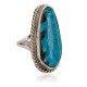 .925 Sterling Silver Handmade Certified Authentic Navajo Natural Turquoise Native American Ring 16938 .925 Sterling Silver Handmade Certified Authentic Navajo Natural Turquoise Native American Ring 16938