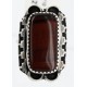 .925 Sterling Silver HANDMADE Certified Authentic Navajo RED TIGERS EYE Native American Ring  371103294941