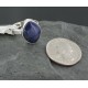 .925 Sterling Silver Handmade Certified Authentic Navajo Silver Natural Lapis Native American Ring  390679642788