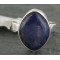 .925 Sterling Silver Handmade Certified Authentic Navajo Silver Natural Lapis Native American Ring  390679642788