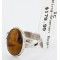 .925 Sterling Silver Handmade Certified Authentic Navajo TIGERS EYE Native American Ring  371017206308