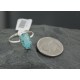 .925 Sterling Silver Handmade Certified Authentic Navajo Turquoise Native American Ring  370917480974