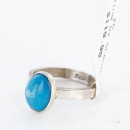 .925 Sterling Silver Handmade Navajo Turquoise Native American Ring 371017499142