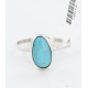 .925 Sterling Silver Handmade Certified Authentic Navajo Turquoise Native American Ring  371029349912