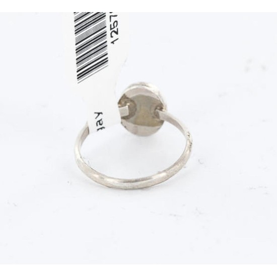 .925 Sterling Silver Handmade Certified Authentic Navajo Turquoise Native American Ring  371043589148
