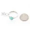 .925 Sterling Silver Handmade Navajo Turquoise Native American Ring 371060558525