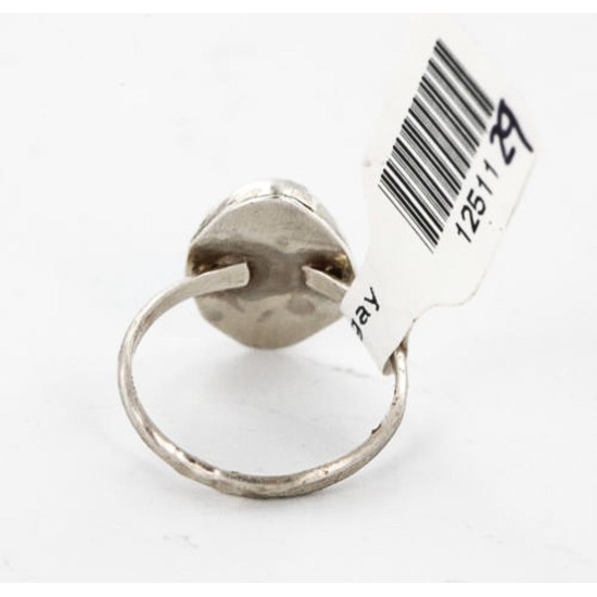 .925 Sterling Silver Handmade Certified Authentic Navajo Turquoise Native American Ring  371061174395