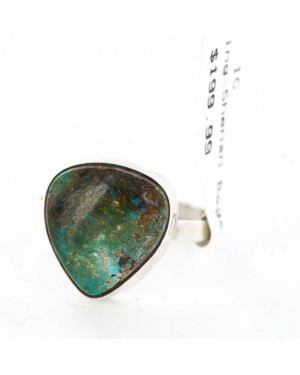 .925 Sterling Silver Handmade Certified Authentic Navajo Turquoise Native American Ring  371062016469