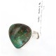 .925 Sterling Silver Handmade Certified Authentic Navajo Turquoise Native American Ring  371062016469