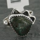 .925 Sterling Silver Handmade Certified Authentic Navajo Turquoise Native American Ring  390680636924