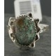 .925 Sterling Silver Handmade Certified Authentic Navajo Turquoise Native American Ring  390682147716