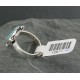 .925 Sterling Silver Handmade Certified Authentic Navajo Turquoise Native American Ring  390683030780