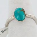.925 Sterling Silver Handmade Certified Authentic Navajo Turquoise Native American Ring  390744975105