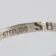 .925 Sterling Silver Handmade Certified Authentic Navajo Turquoise Native American Ring  390755391804
