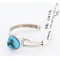 .925 Sterling Silver Handmade Certified Authentic Navajo Turquoise Native American Ring  390788988640