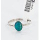 .925 Sterling Silver Handmade Certified Authentic Navajo Turquoise Native American Ring  390805377784