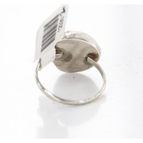 .925 Sterling Silver Handmade Certified Authentic Navajo Turquoise Native American Ring  390844222700
