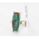 .925 Sterling Silver Handmade Certified Authentic Navajo Turquoise Native American Ring  390848525221