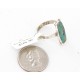 .925 Sterling Silver Handmade Certified Authentic Navajo Turquoise Native American Ring  390848525221