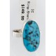 .925 Sterling Silver Handmade Certified Authentic Navajo Turquoise Native American Ring  390851729616