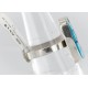 .925 Sterling Silver Handmade Certified Authentic Navajo Turquoise Native American Ring  390851729616