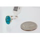 .925 Sterling Silver Handmade Certified Authentic NavajoONE MOUNTAIN Turquoise Native American Ring  390746147064