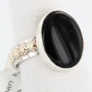 .925 Sterling Silver Handmade Certified Authentic Shanen Beagy Navajo Black Onyx Native American Ring  390841244613