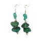 .925 Sterling Silver Hooks Certified Authentic Navajo Natural Turquoise Native American Dangle Earrings 18294-1 .925 Sterling Silver Hooks Certified Authentic Navajo Natural Turquoise Native American Dangle Earrings 18294-1