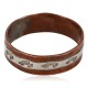 .925 Sterling Silver Pure Copper Handmade Certified Authentic Navajo Kokopelli Native American Ring 17068