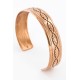 Handmade Certified Authentic Jiemmy Patters Navajo Pure Copper Native American Bracelet 12528-1 Handmade Certified Authentic Jiemmy Patters Navajo Pure Copper Native American Bracelet 12528-1