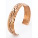 Handmade Certified Authentic Jiemmy Patters Navajo Pure Copper Native American Bracelet 12528-1 Handmade Certified Authentic Jiemmy Patters Navajo Pure Copper Native American Bracelet 12528-1