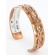 Handmade Certified Authentic Jiemmy Patters Navajo Pure Copper Native American Bracelet 12528-2 Handmade Certified Authentic Jiemmy Patters Navajo Pure Copper Native American Bracelet 12528-2