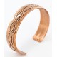 Handmade Certified Authentic Jiemmy Patters Navajo Pure Copper Native American Bracelet 12528-3 Handmade Certified Authentic Jiemmy Patters Navajo Pure Copper Native American Bracelet 12528-3
