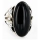 Handmade Certified Authentic Signed Navajo .925 Sterling Silver Natural Black Onyx Native American Ring 16349 Handmade Certified Authentic Signed Navajo .925 Sterling Silver Natural Black Onyx Native American Ring 16349