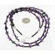 2 Strand Navajo .925 Sterling Silver Turquoise and AMETHYST Native American Necklace 16011