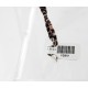 Certified Authentic 3 Strand Navajo .925 Sterling Silver Turquoise and AMETHYST Native American Necklace 15941
