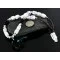 Navajo .925 Sterling Silver Natural White Howlite Native American Necklace 750176 Navajo .925 Sterling Silver Natural White Howlite Native American Necklace 750176
