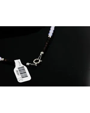 Navajo .925 Sterling Silver Opalite Jasper and Turquoise Native American Necklace 25231-18 Navajo .925 Sterling Silver Opalite Jasper and Turquoise Native American Necklace 25231-18