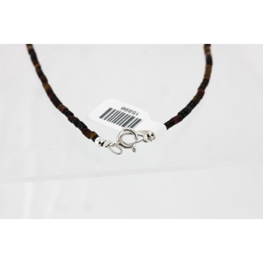 Certified Authentic Navajo .925 Sterling Silver Natural Turquoise Coral Native American Necklace 15998